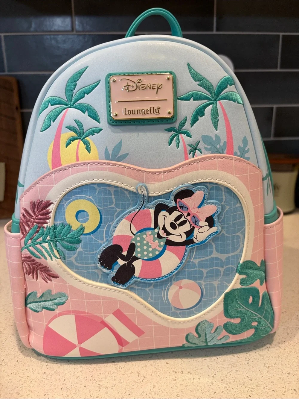 Loungefly vacation backpack cute