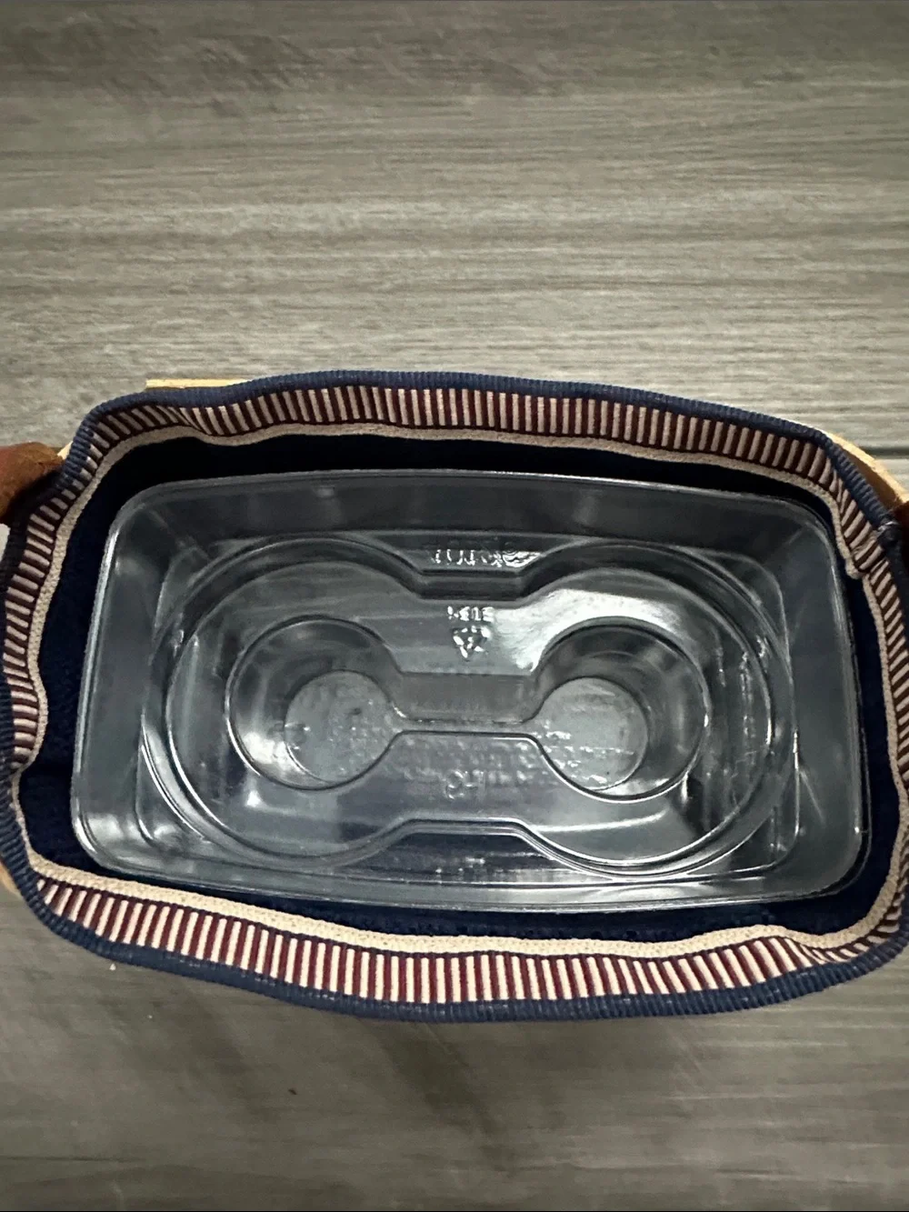 Longaberger basket leather
