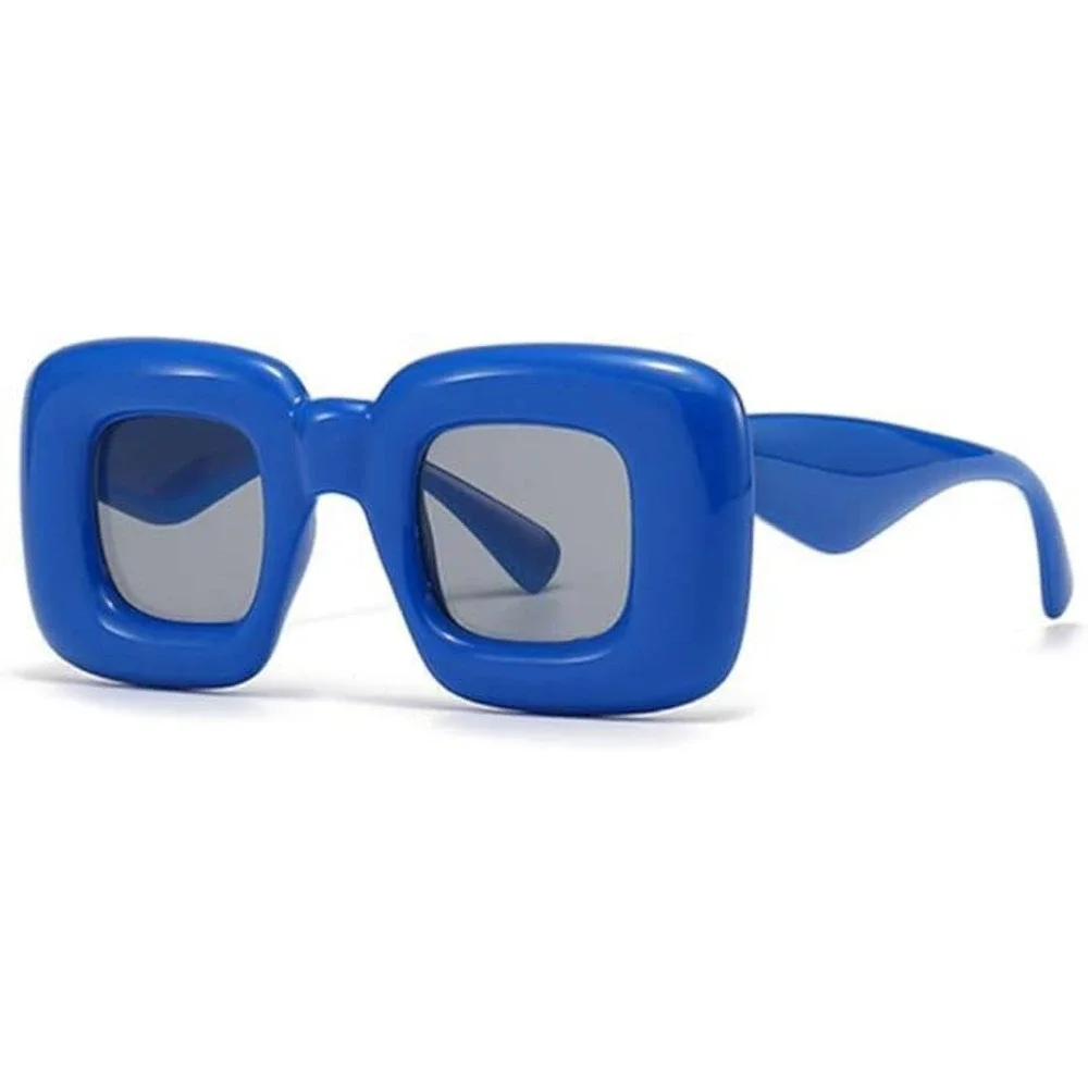 Blue Sunglasses‎ Women Fashion Designer Candy Color Luxury Beach Festival Party