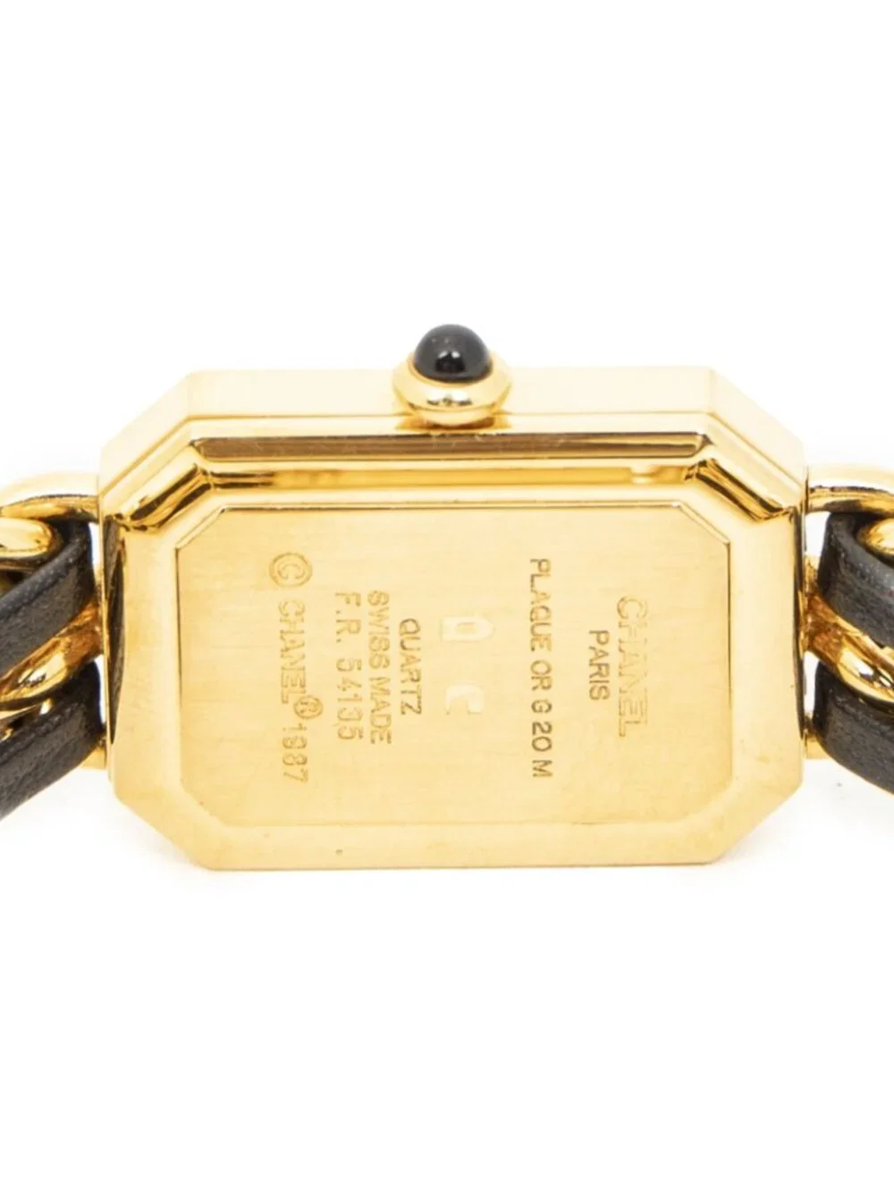 Chanel Premiere Black Gold Plated Shoulder Bag