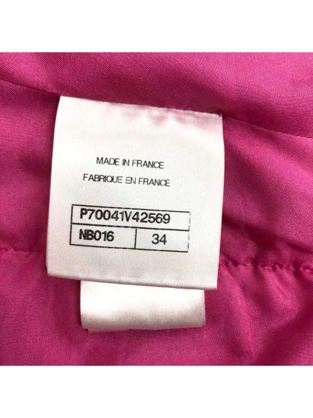 Chanel Rose Pink Cotton Tweed V-Neck Jacket