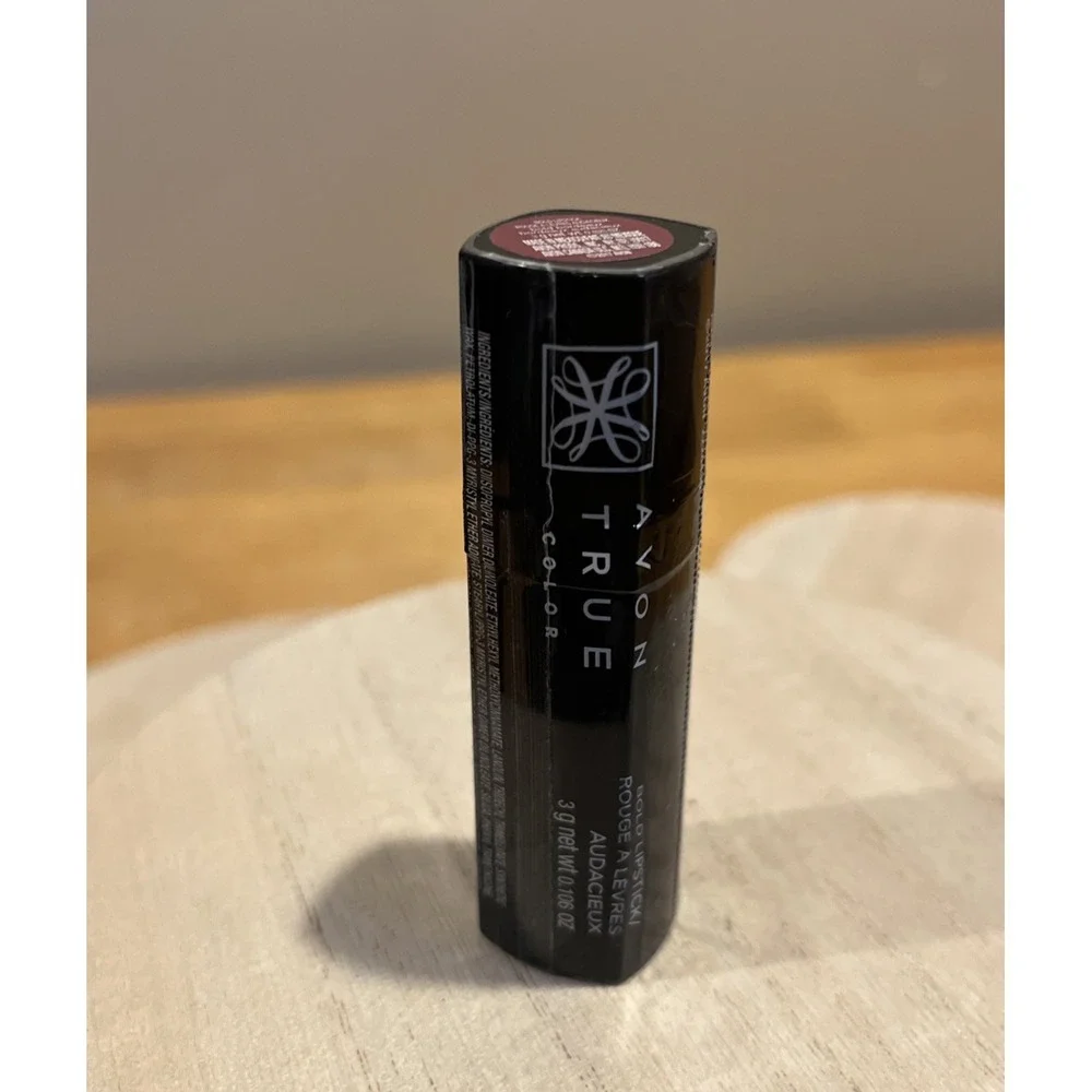 Avon‎ True Color Lipstick BOLD BORDEAUX NEW SEALED