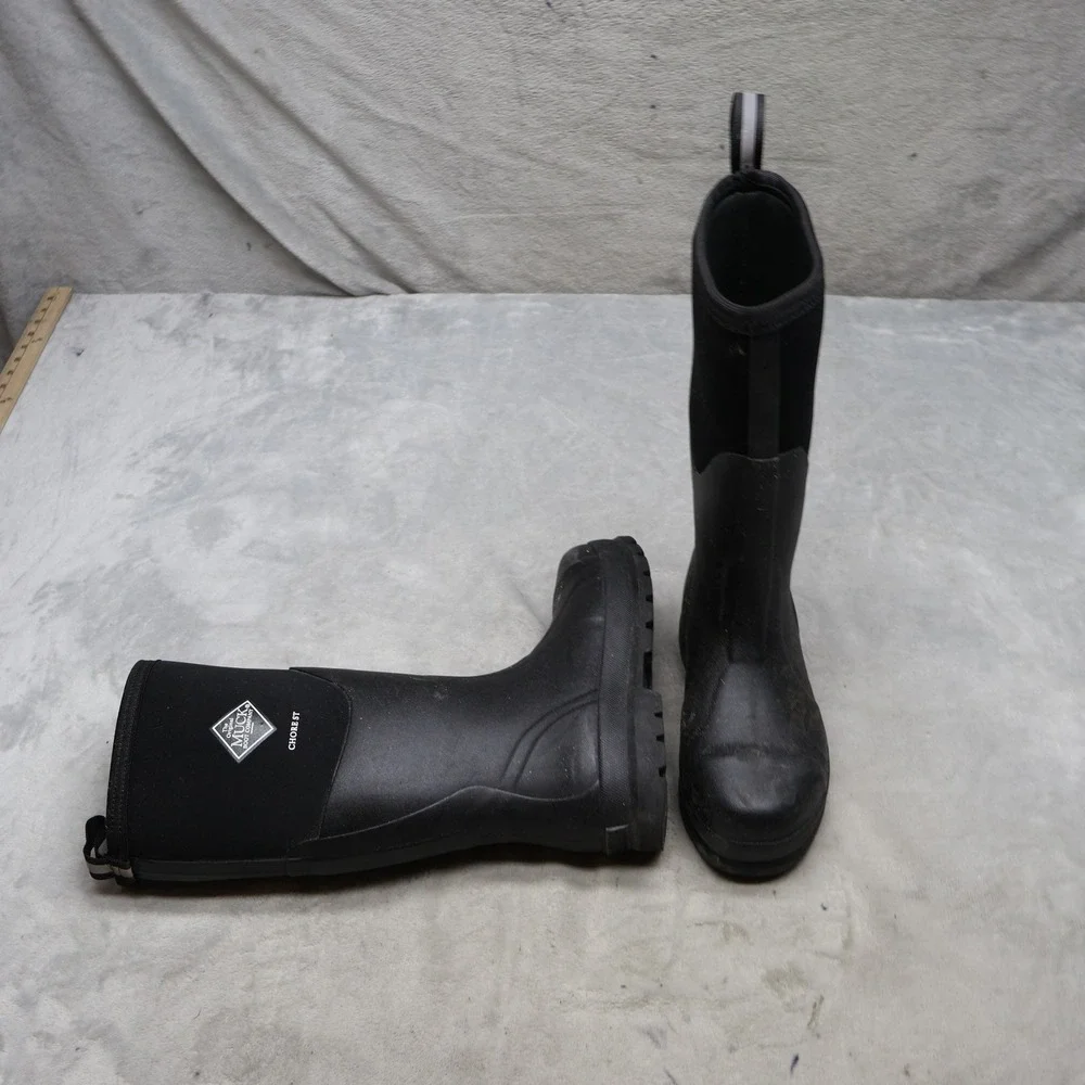 Muck Mens 6M Work Boots Black Chore Classic 16