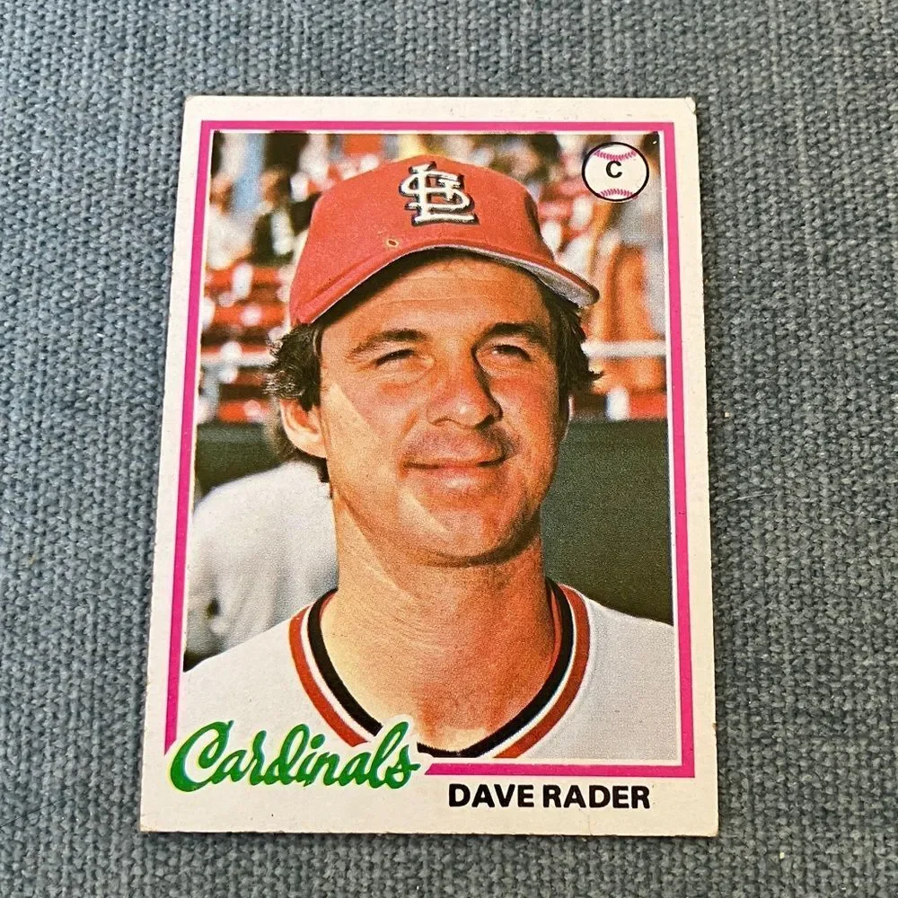 1978 Topps St. Louis Cardinals Baseball Card Trading Card