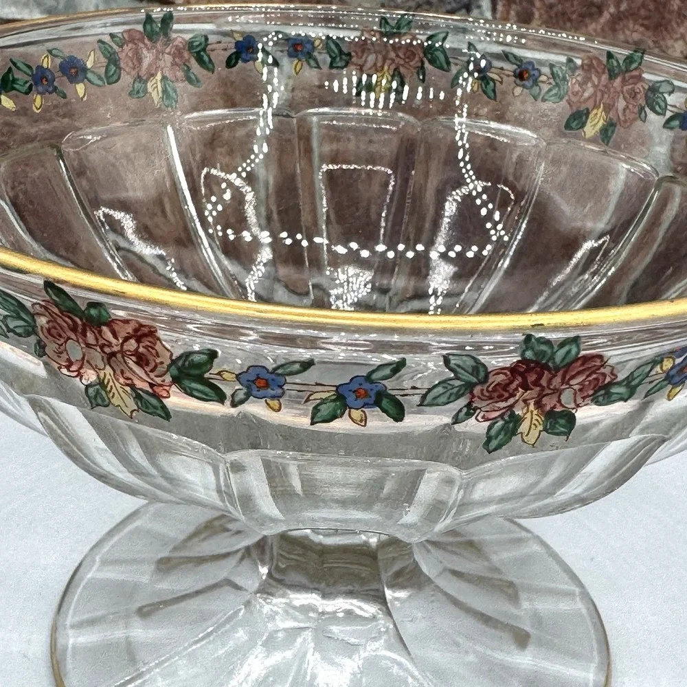 Unmarked vintage glass