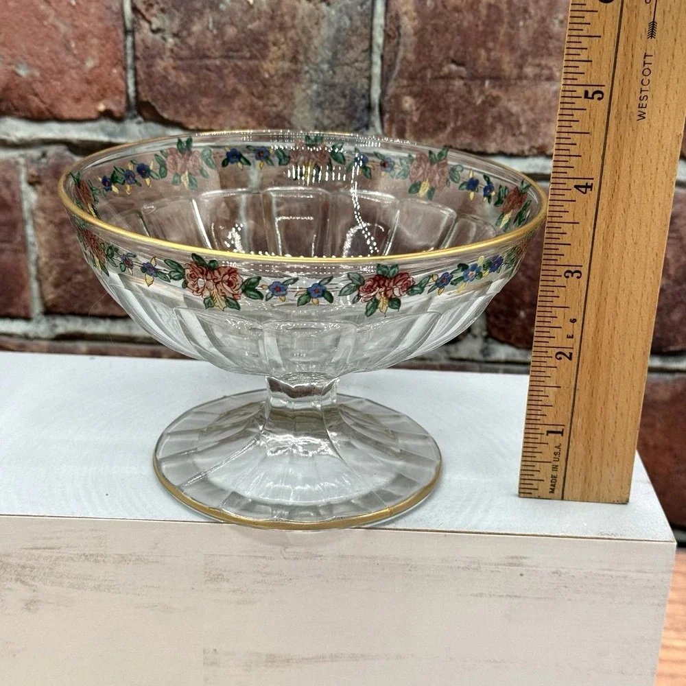 Unmarked vintage glass