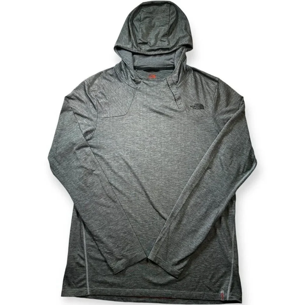 The North Face Mens Flash‎ Dry XD Lightweight Hoodie Medium Gray