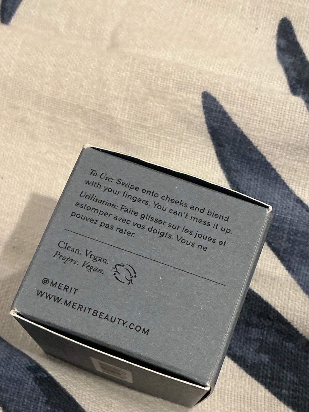 Merit flush balm