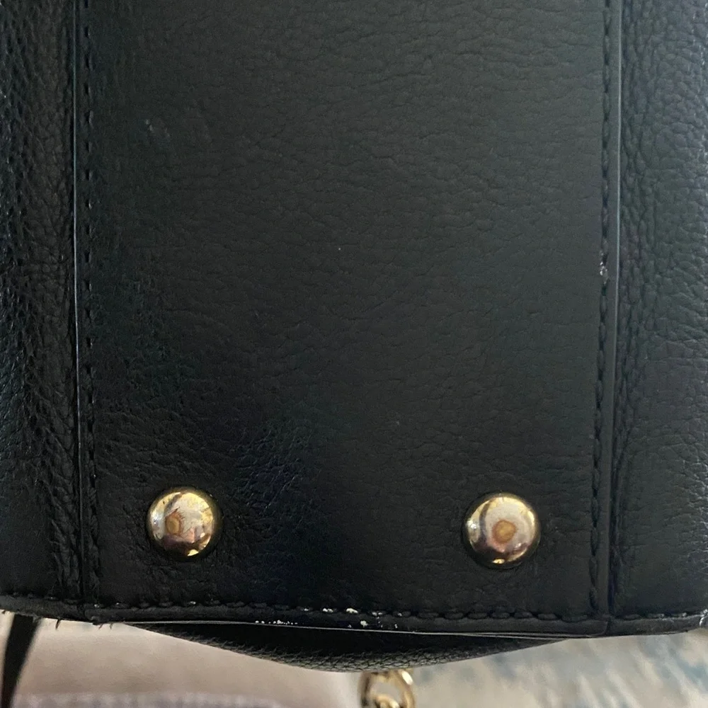 Michael Kors structured leather