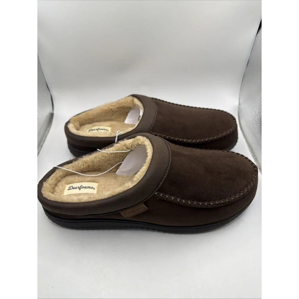 DEARFOAMS Total Comfort Men's Slippers Large US 11-12 UK 10-11 EU 44-45