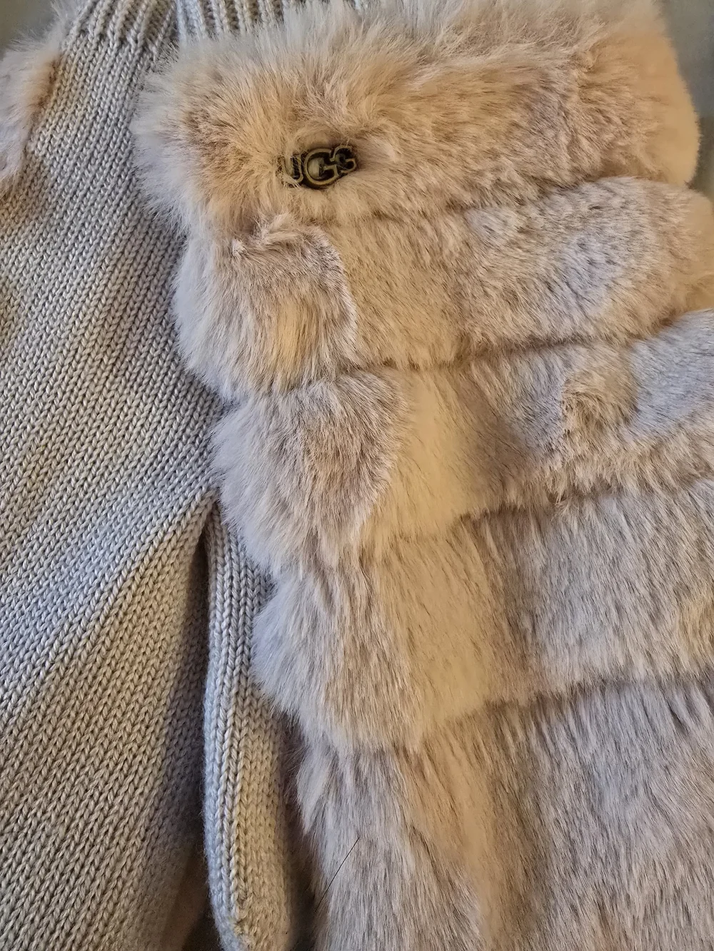 UGG plush shearling