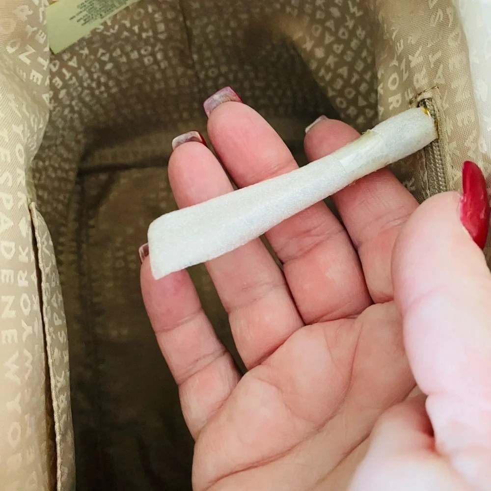 kate spade coated linen