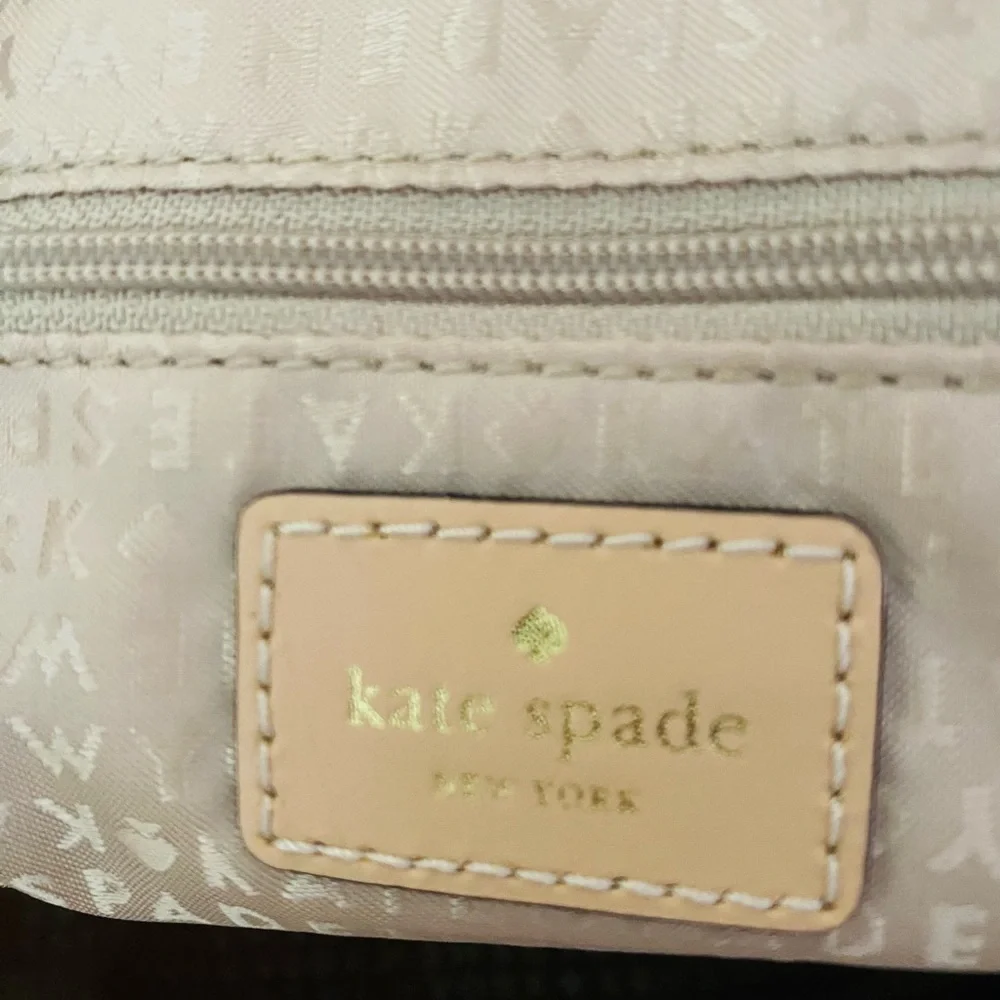 kate spade coated linen