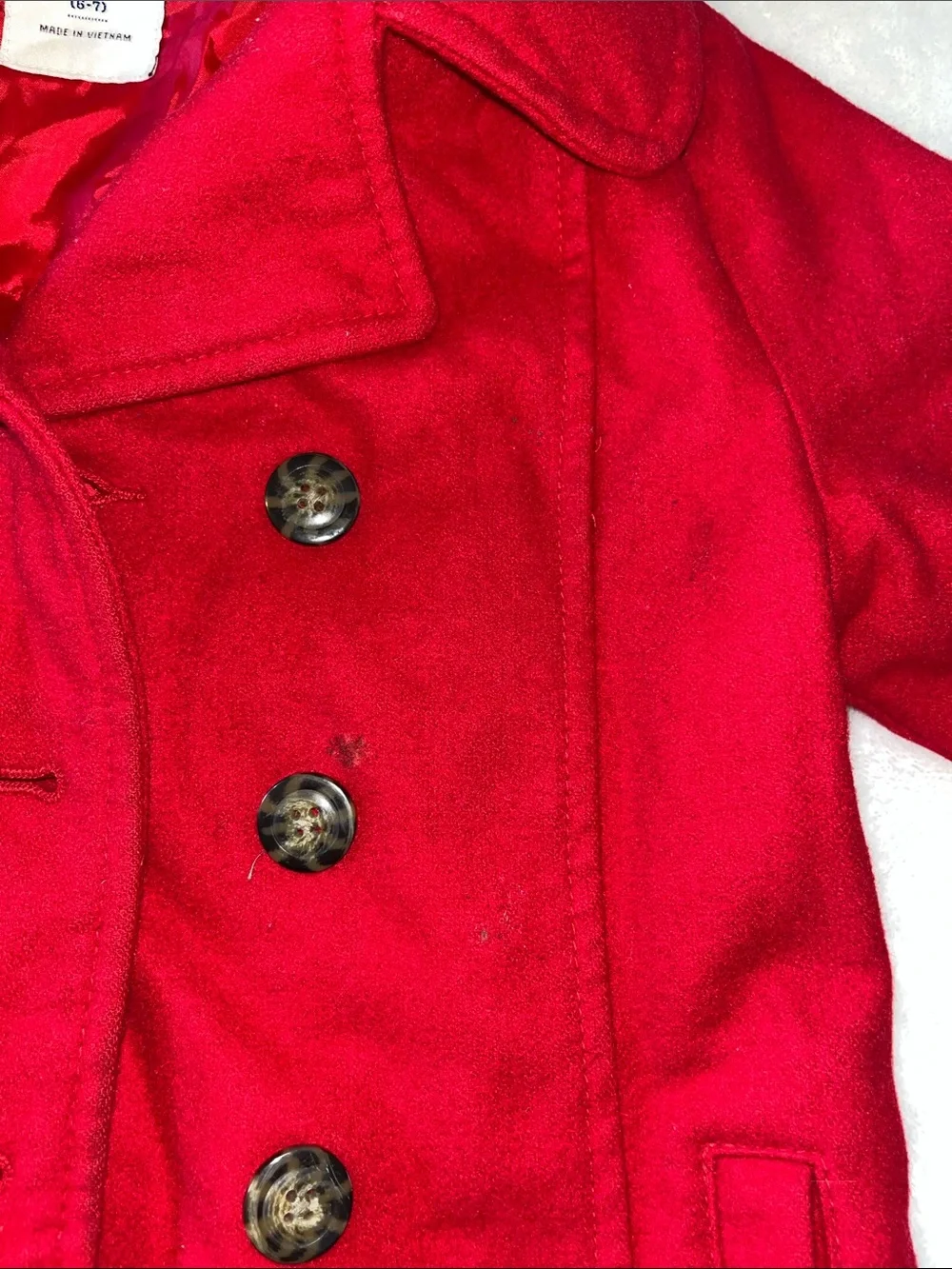 Old Navy warm red