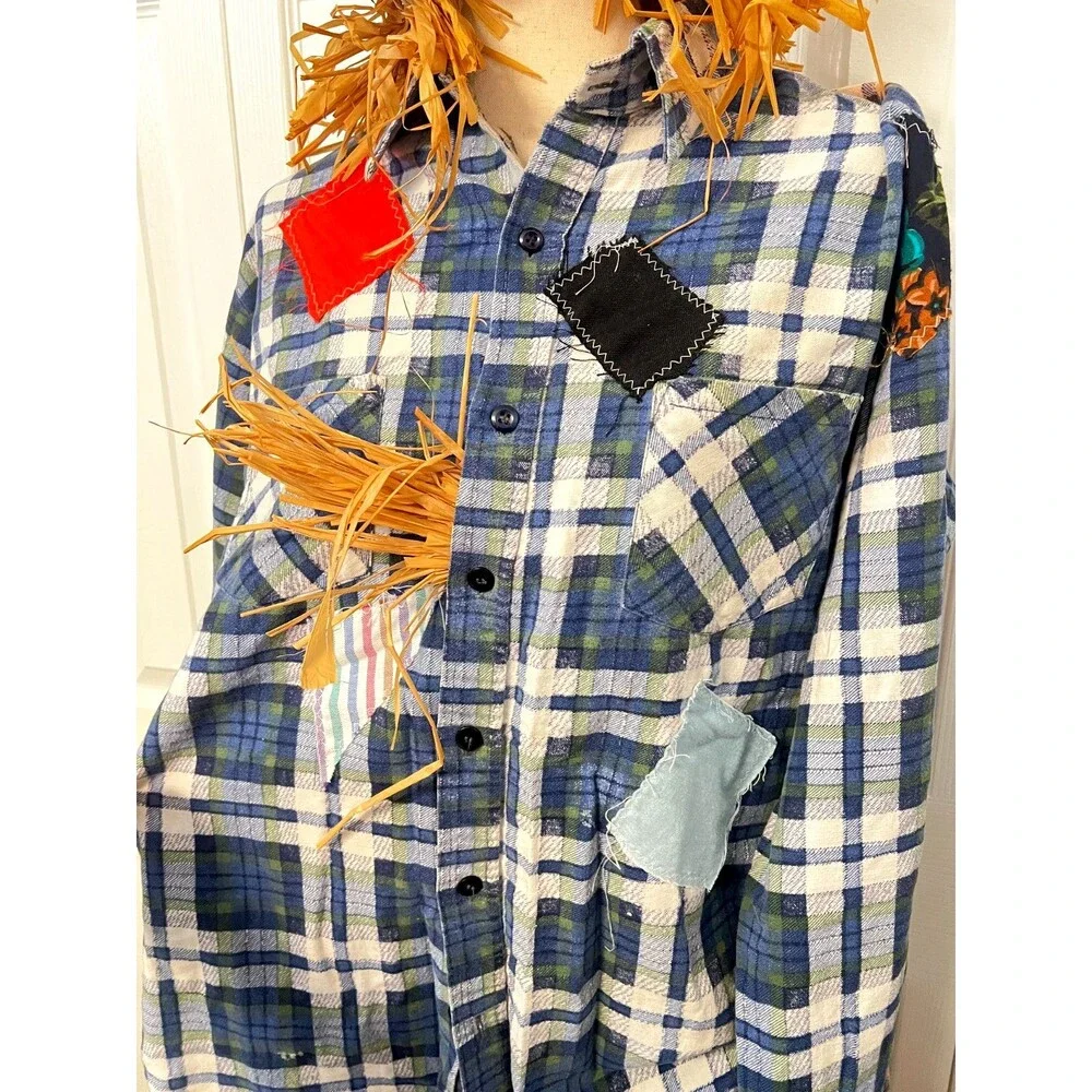 Handmade vtg scarecrow