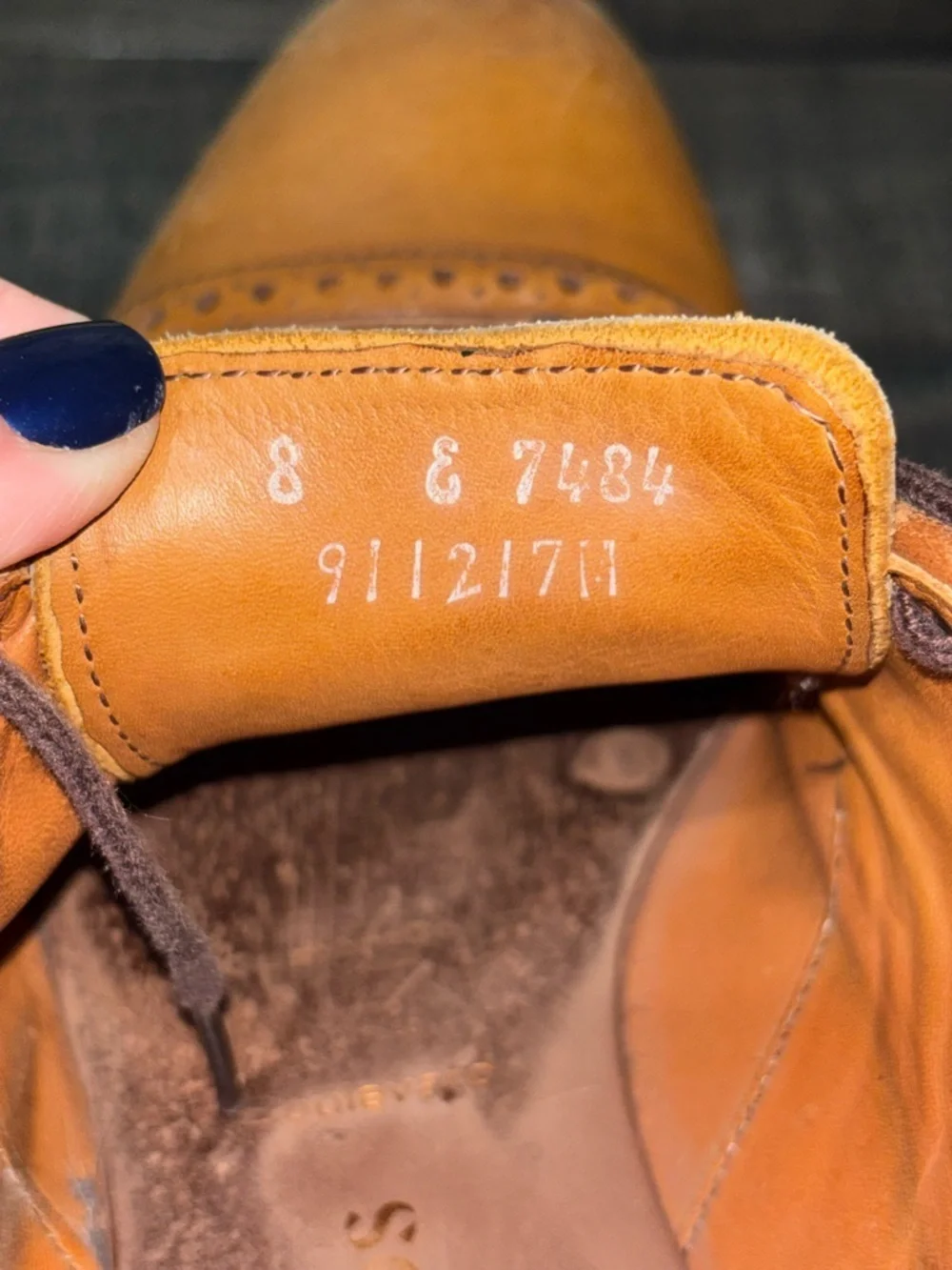 Allen Edmonds style cap