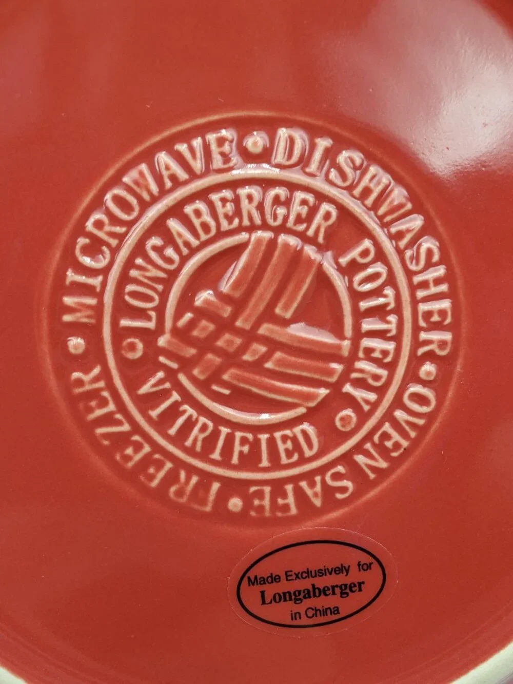 Longaberger unused pie