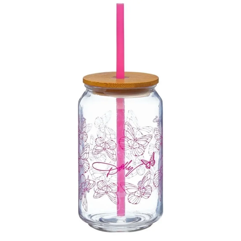 Dolly Parton featuring jar glass