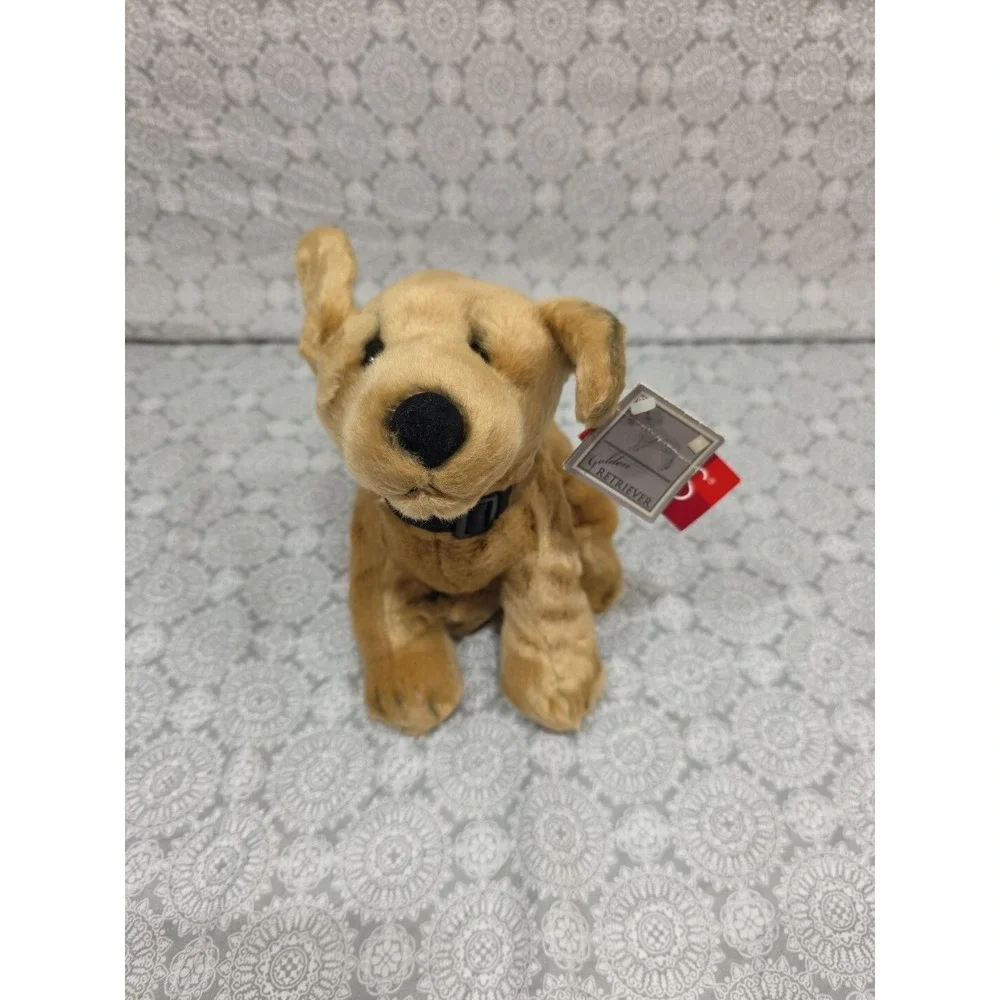 Russ Berrie Purebred Puppies Golden Retriever Plush Stuffed Animal‎ Toy Dog 12