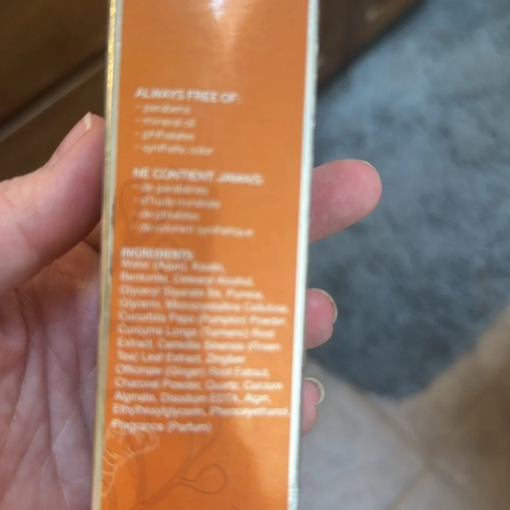 NIB Purlisse Pumpkin and Ginger Detoxifying Charcoal Mask 2.5 Oz