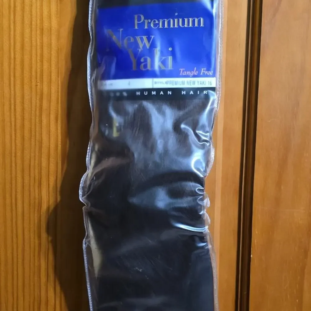 Outre Premium 100% Human Hair Weave PURPLE PACK YAKI 16