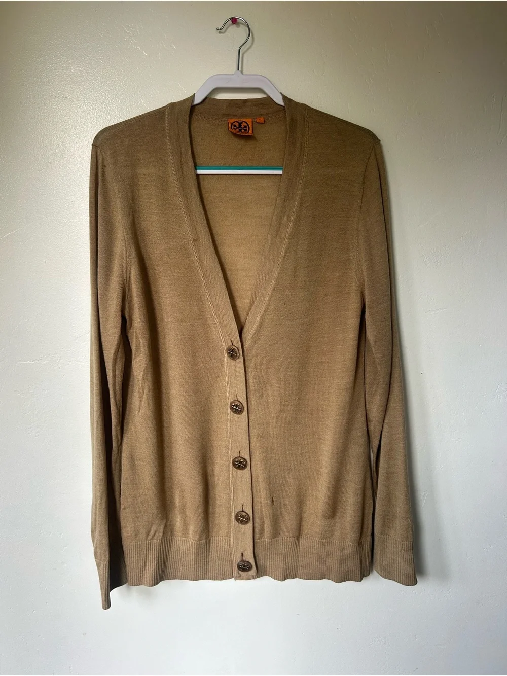 Tory Burch Women’s Tan Cardigan