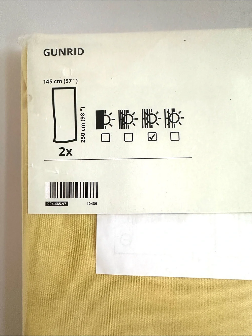 IKEA gunrid air