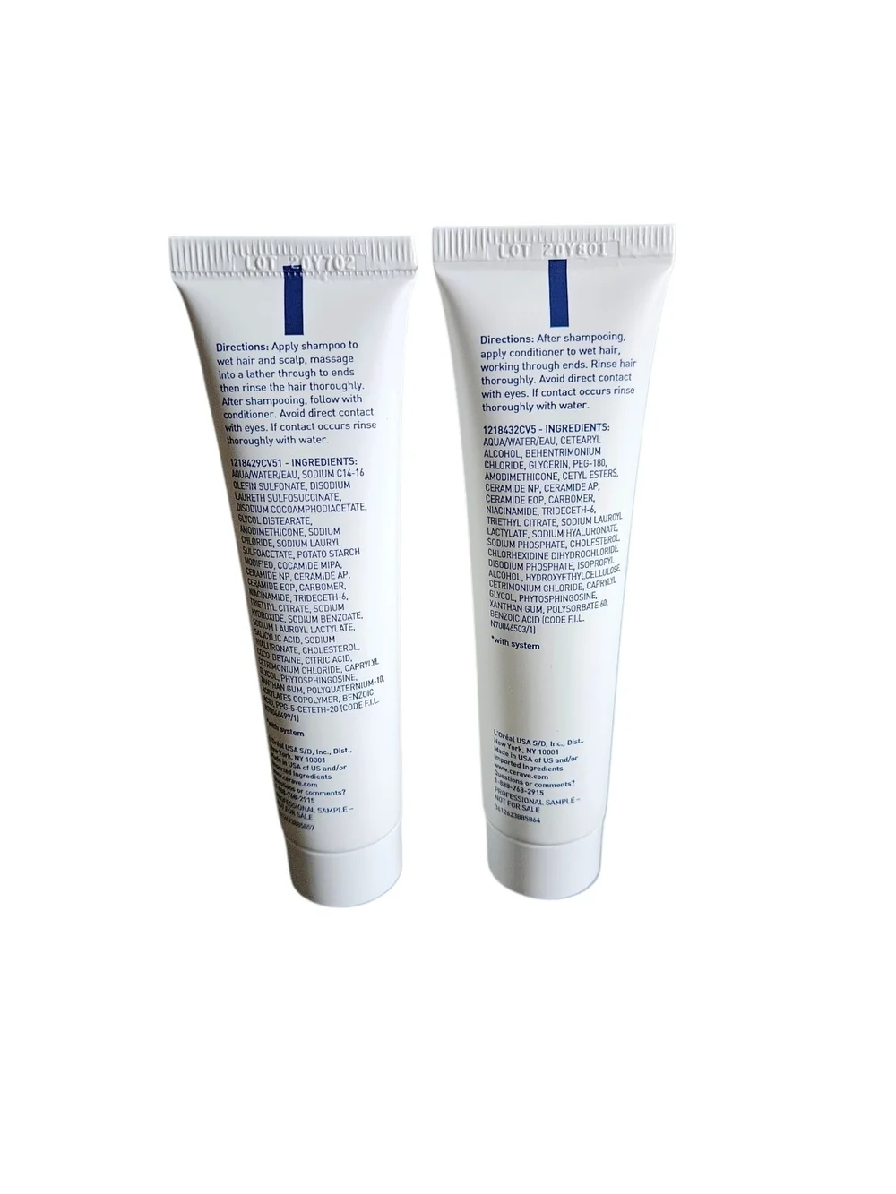 CeraVe Gentle Hydrating Shampoo & Conditioner Duo - 1oz Each