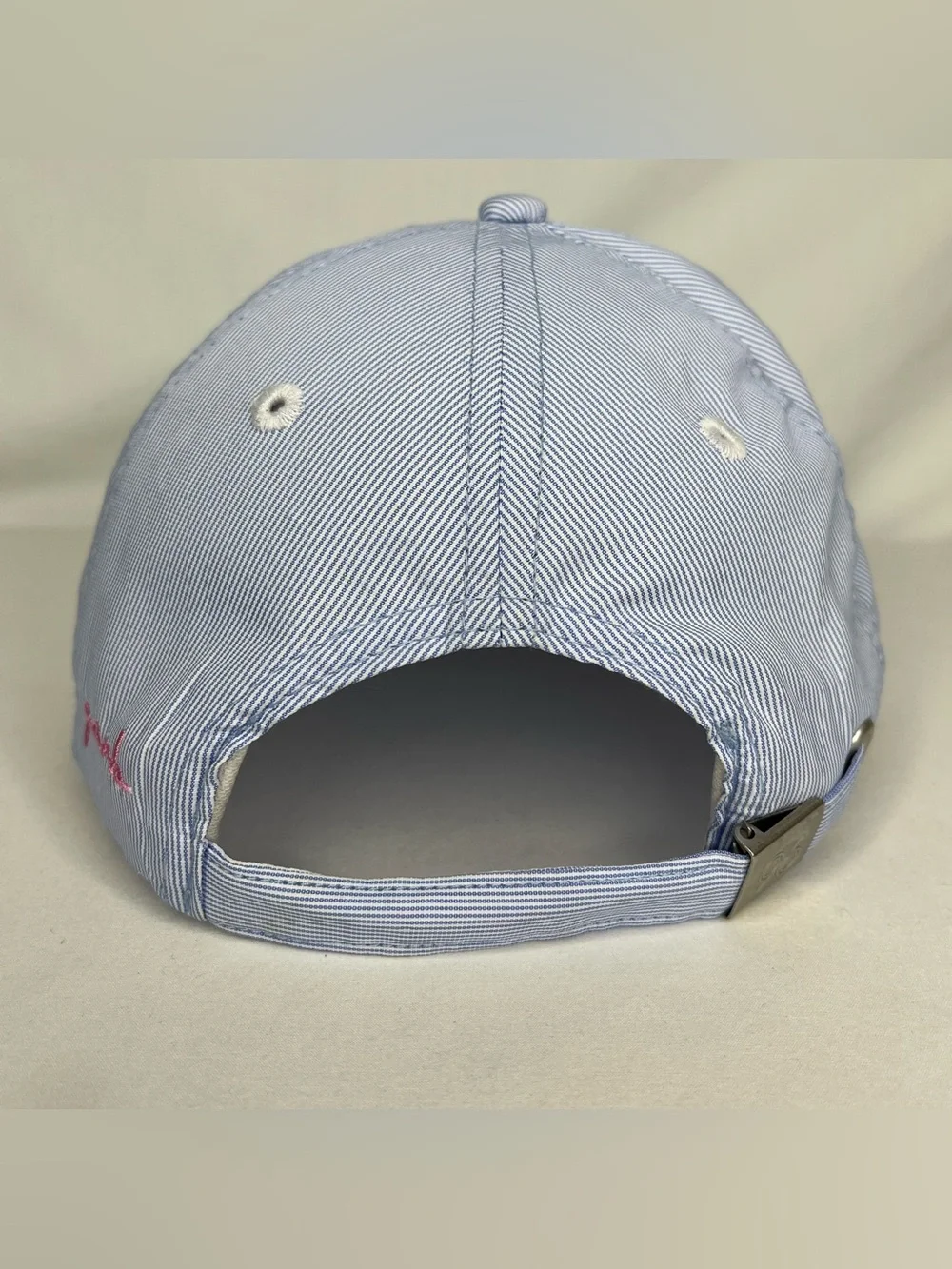 Oak Hill Light Blue Pinstripe Baseball Cap- Kids