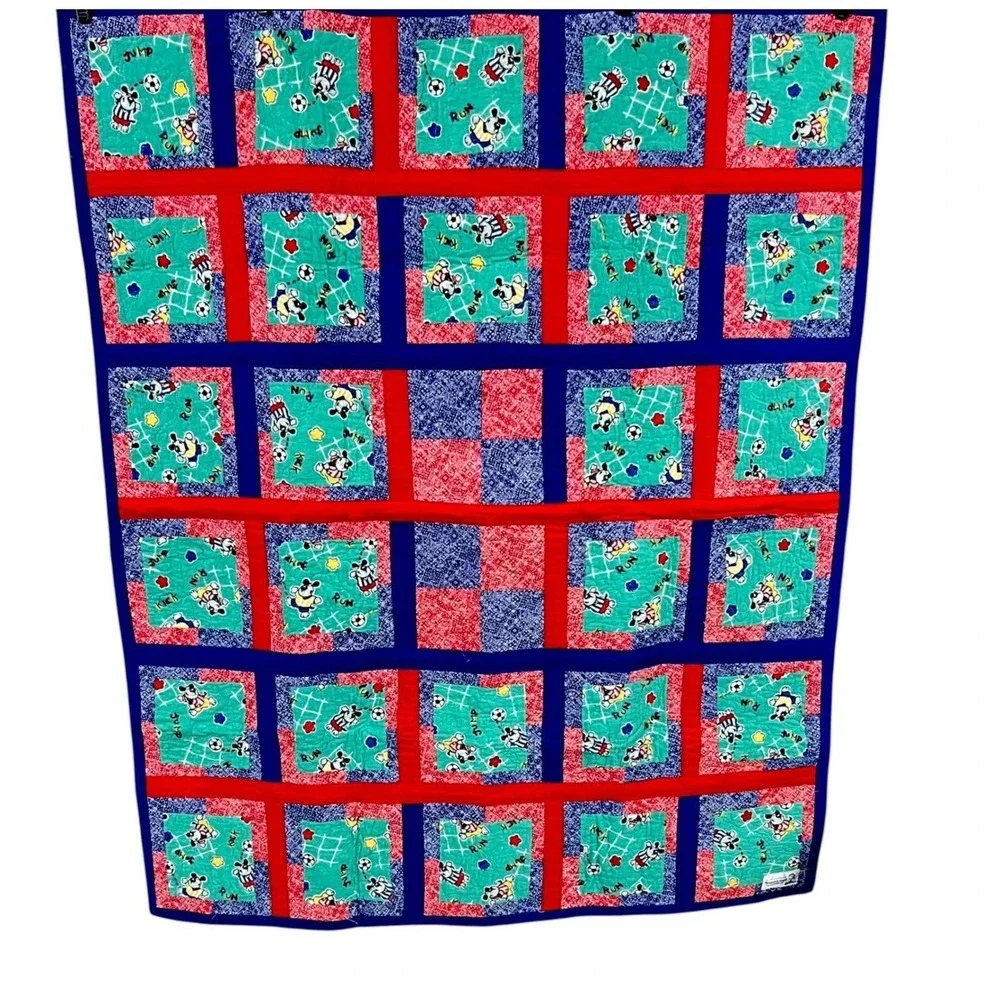 Handmade patchwork quilt