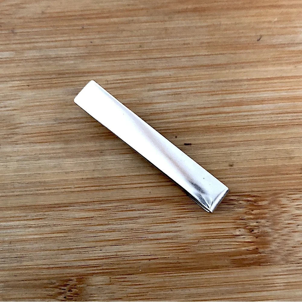$23 ANSON Vintage Tie Bar Sterling Silver Total Weight 3 Grams Marked ANSON