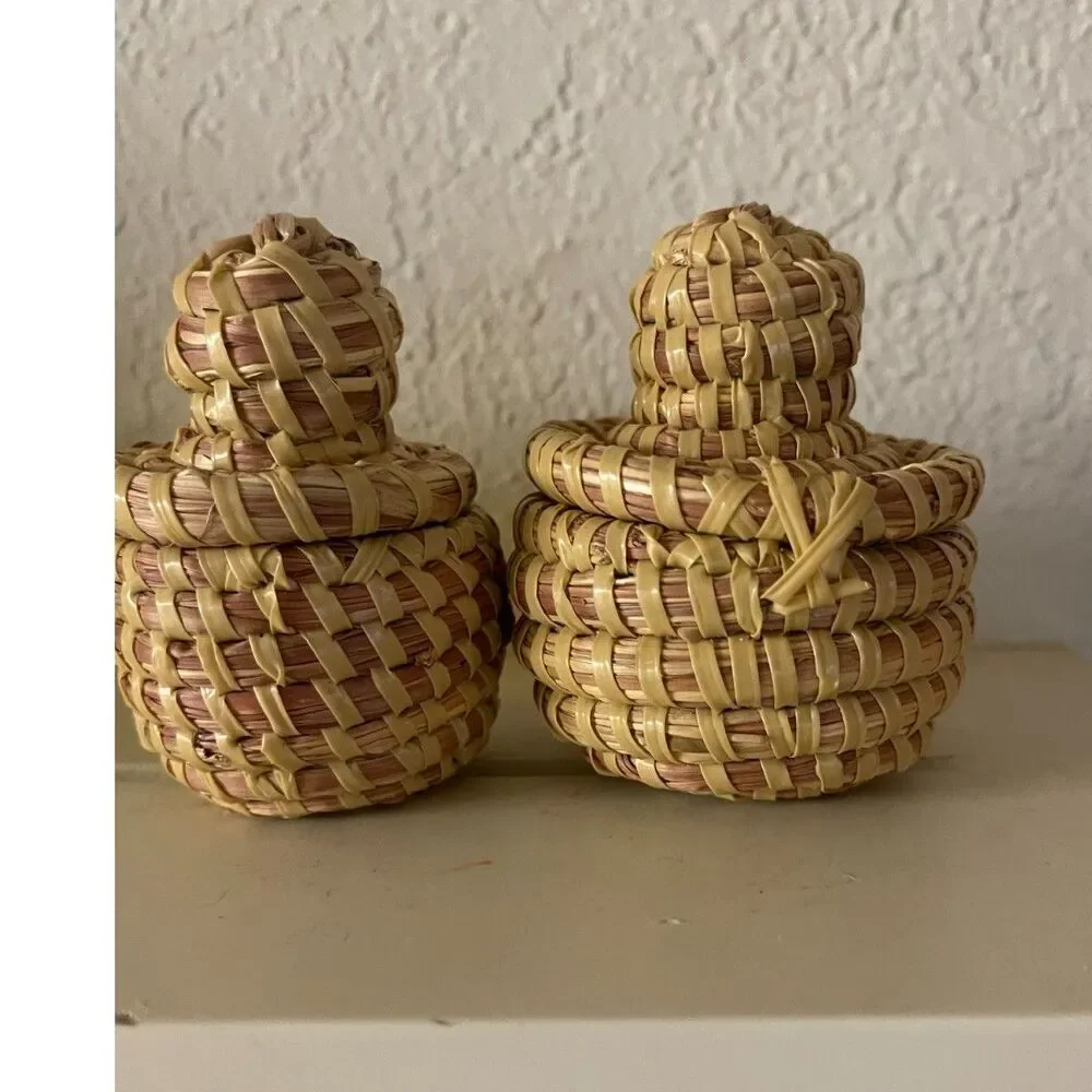 Handmade charleston mini basket