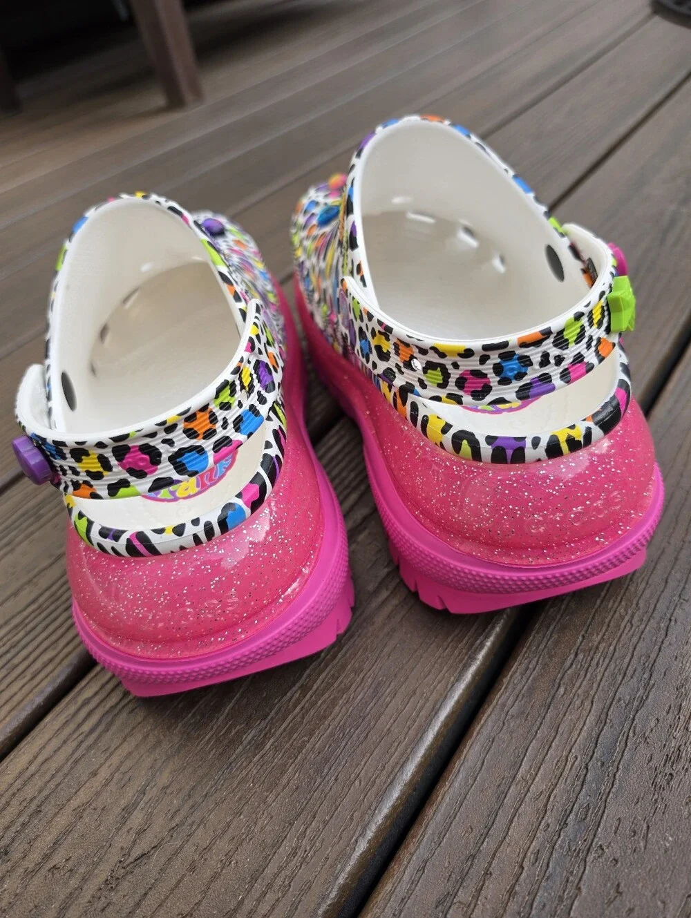 CROCS lisa frank