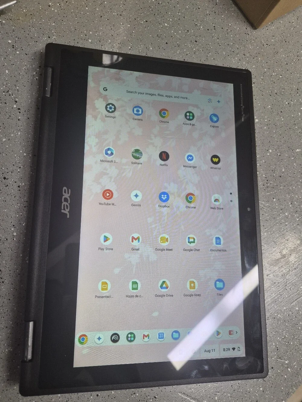 Acer chromebook can