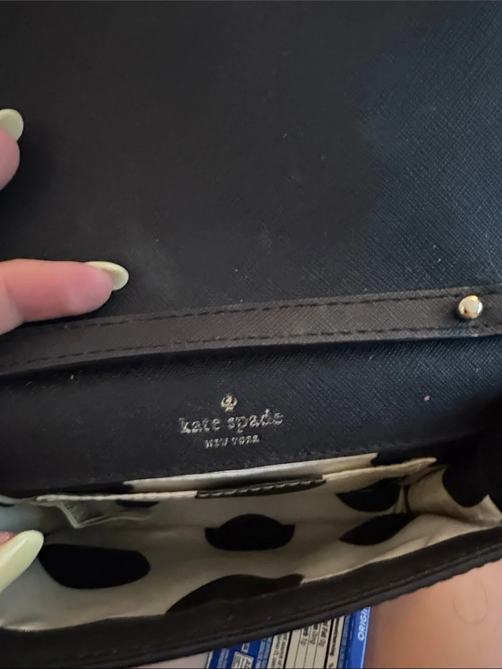 kate spade logo or night