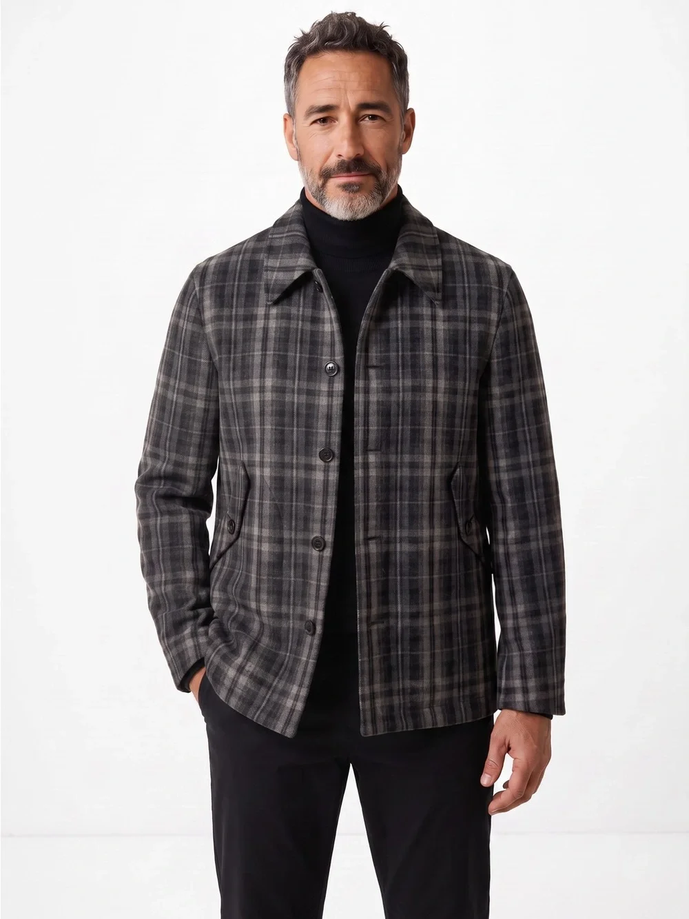Banana Republic Heritage Wool Plaid Jacket NWT Men’s Large