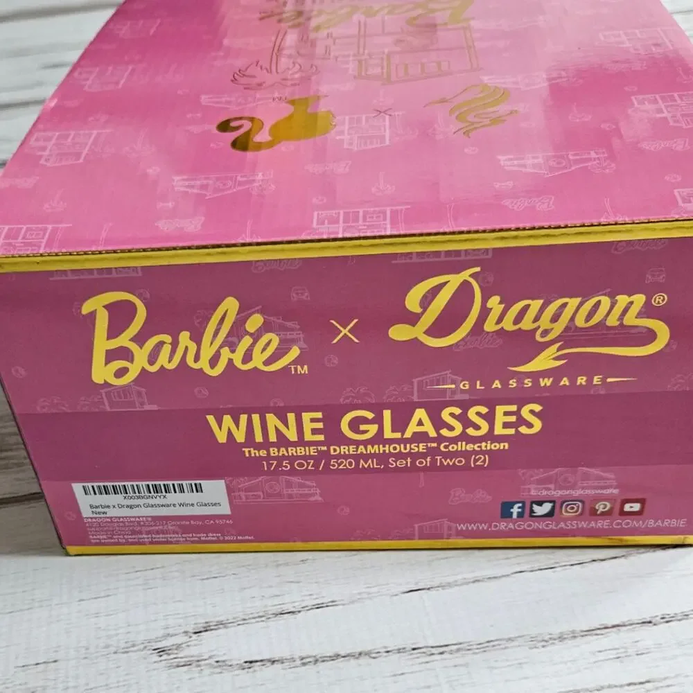 Dragon glassware barbie