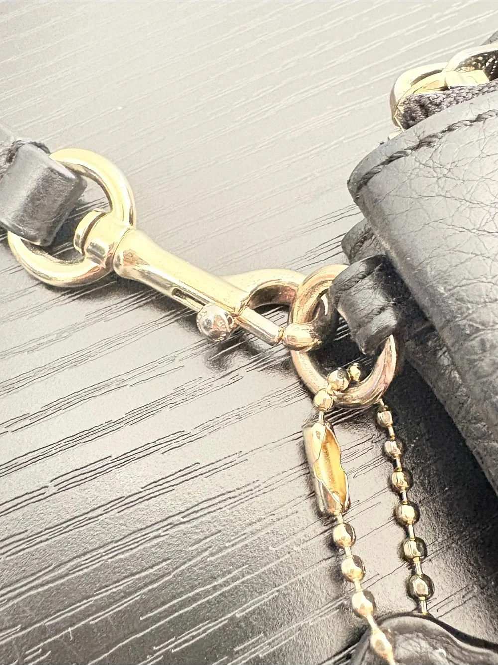 Coach wrist zip part