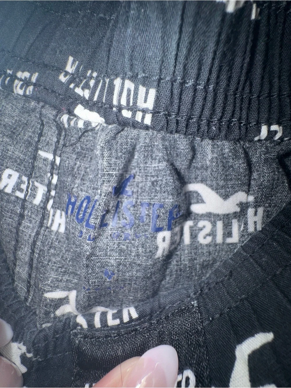 Hollister black boxers