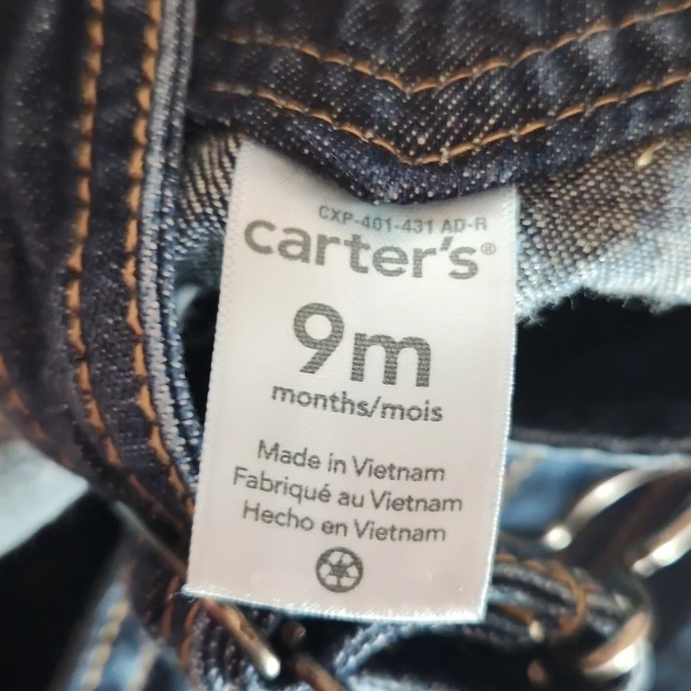Carters boys overall
