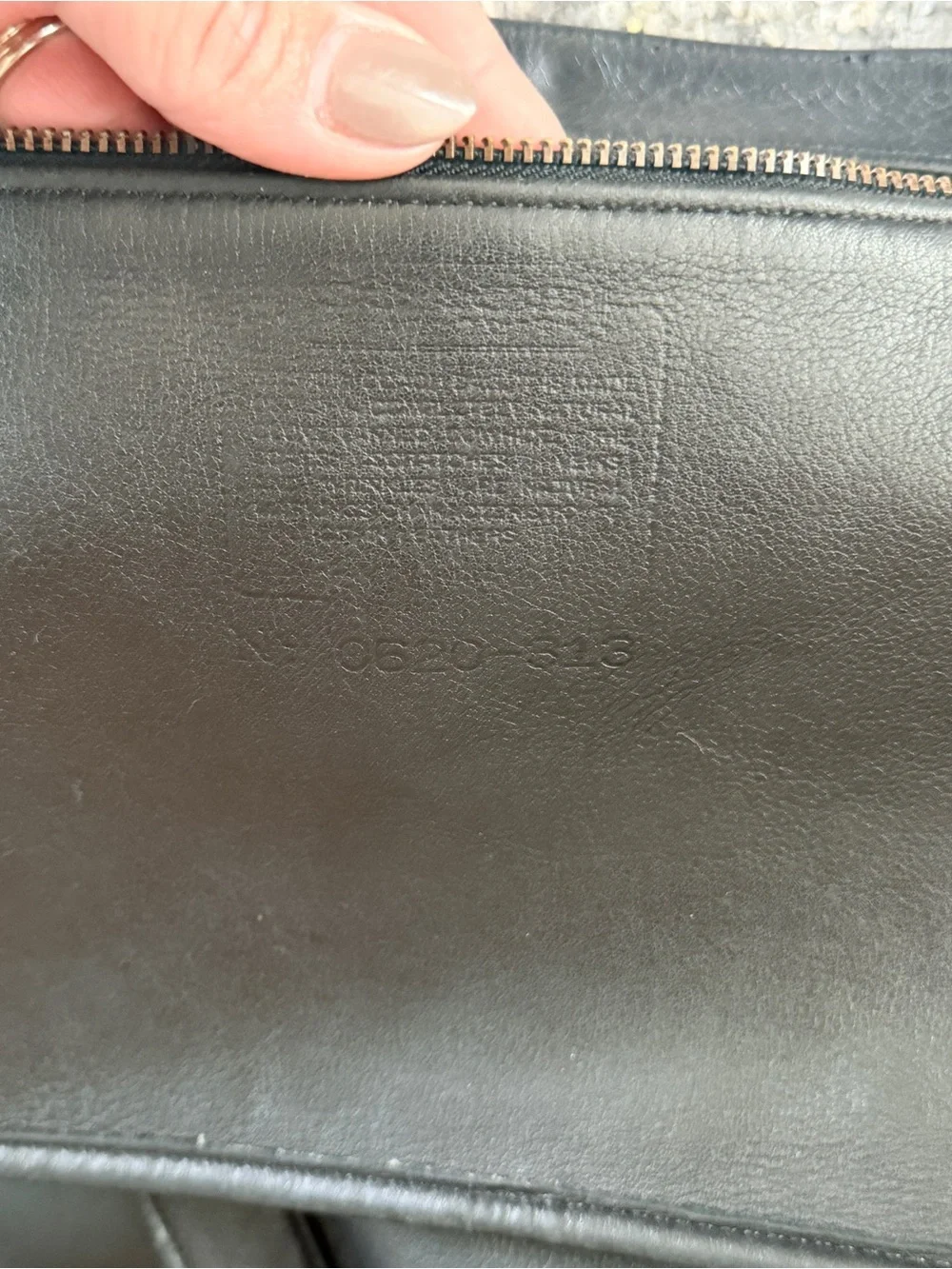 Coach vintage black