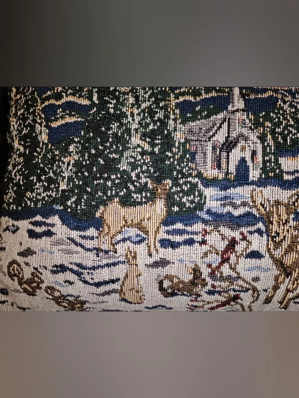 The Unbranded Brand winterscape pillows