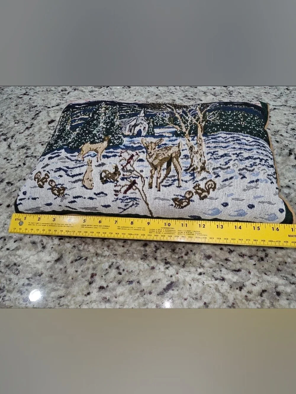 The Unbranded Brand winterscape pillows