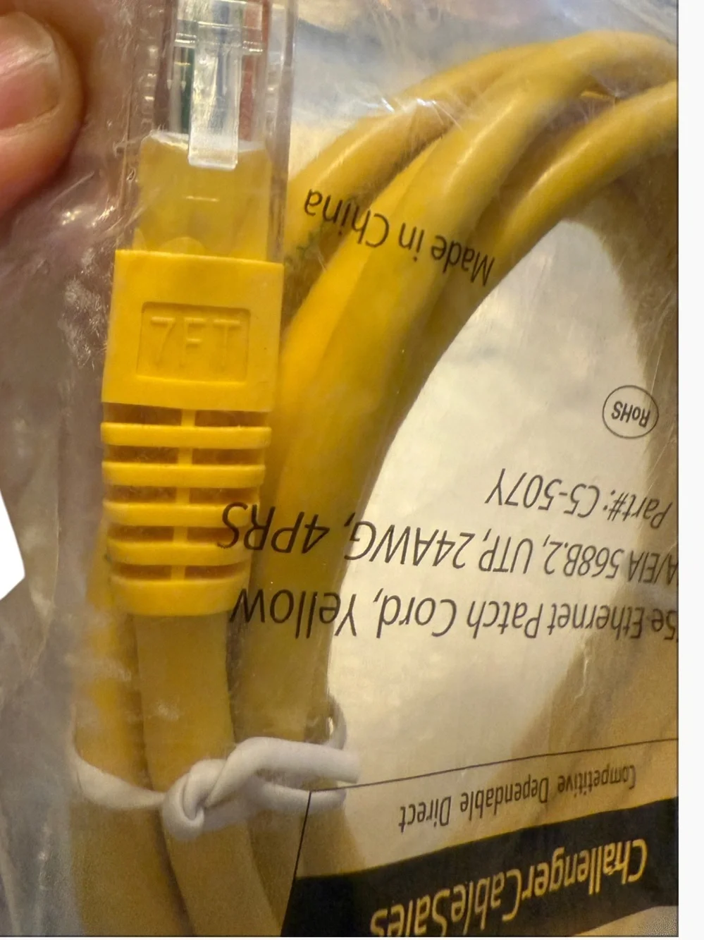 N/A foot yellow