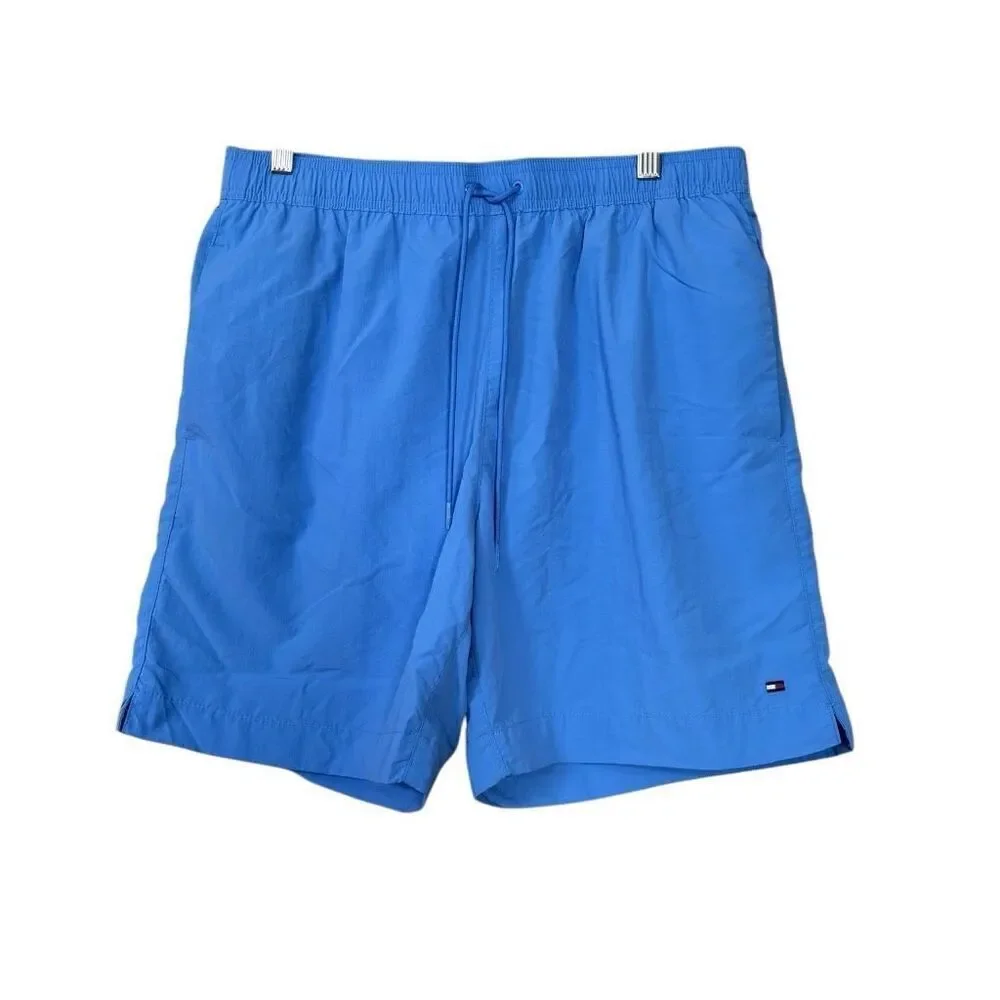 Tommy Hilfiger Drawstring Swim Shorts Blue large
