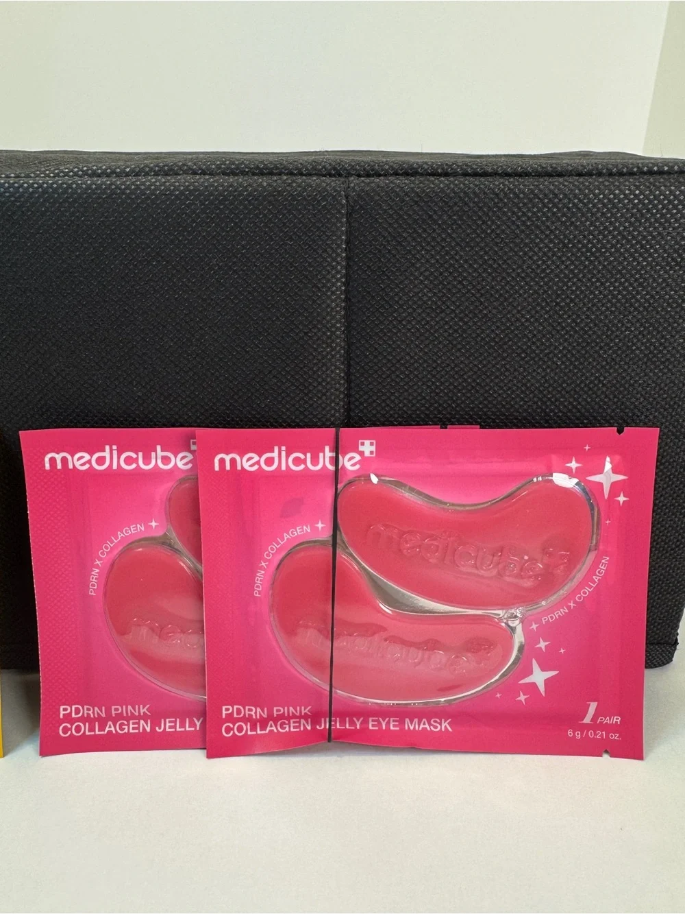 Medicube Jelly Eye Mask Lot 2x Kojic Acid Turmeric + 2x PDRN Pink Collagen