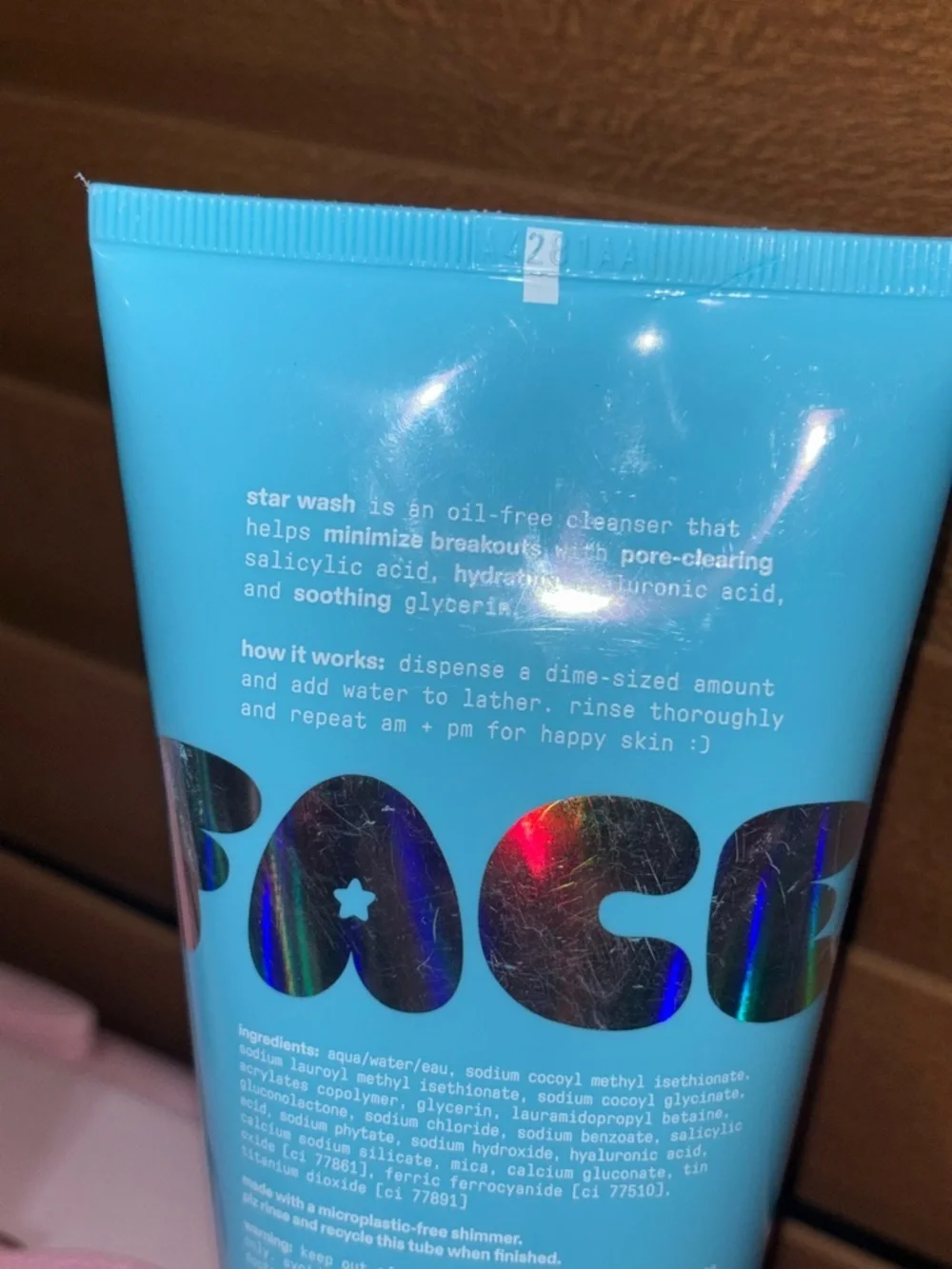 Starface Star Wash + Salicylic Acid Gentle Foaming Cleanser