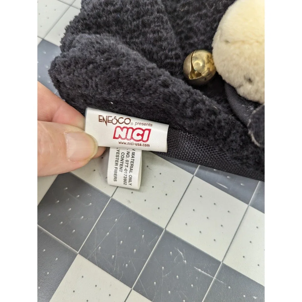 Enesco Nici Black Sheep‎ Plush Wallet Germany Lamb