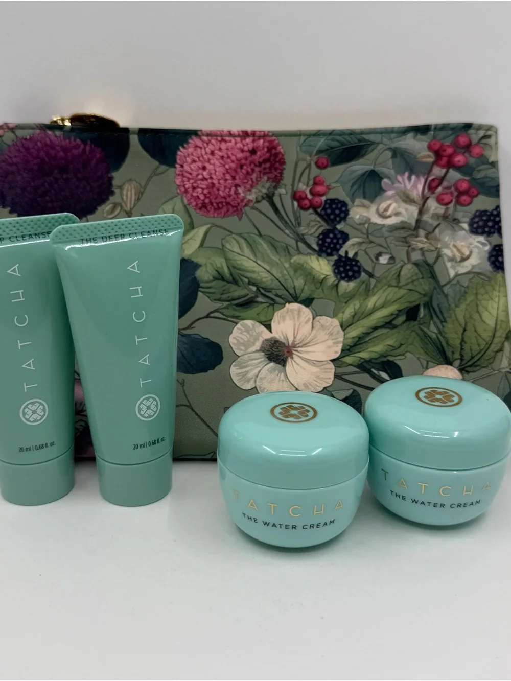 Tatcha The Water Cream DUO or Cleanser+ Cream. Travel Size