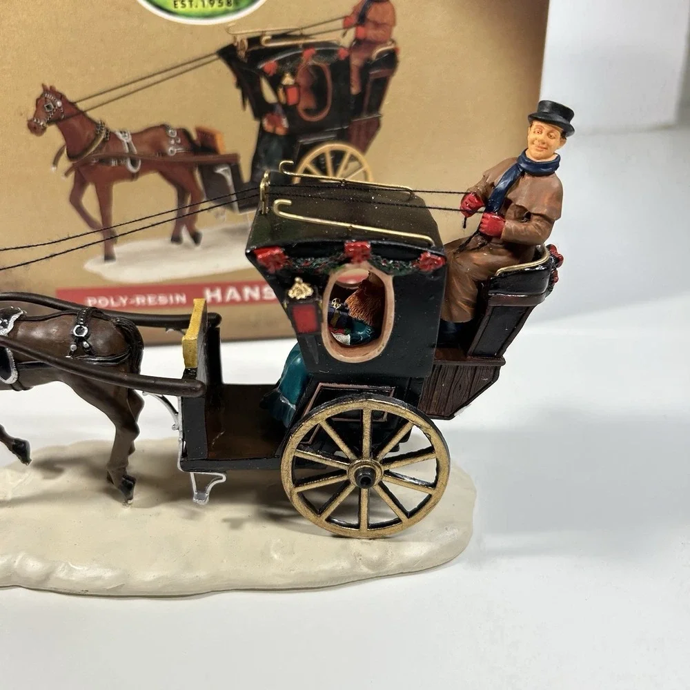 Lemax hansom cab